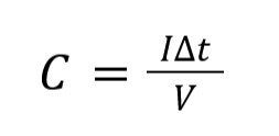 Capacitance Calculation Equation