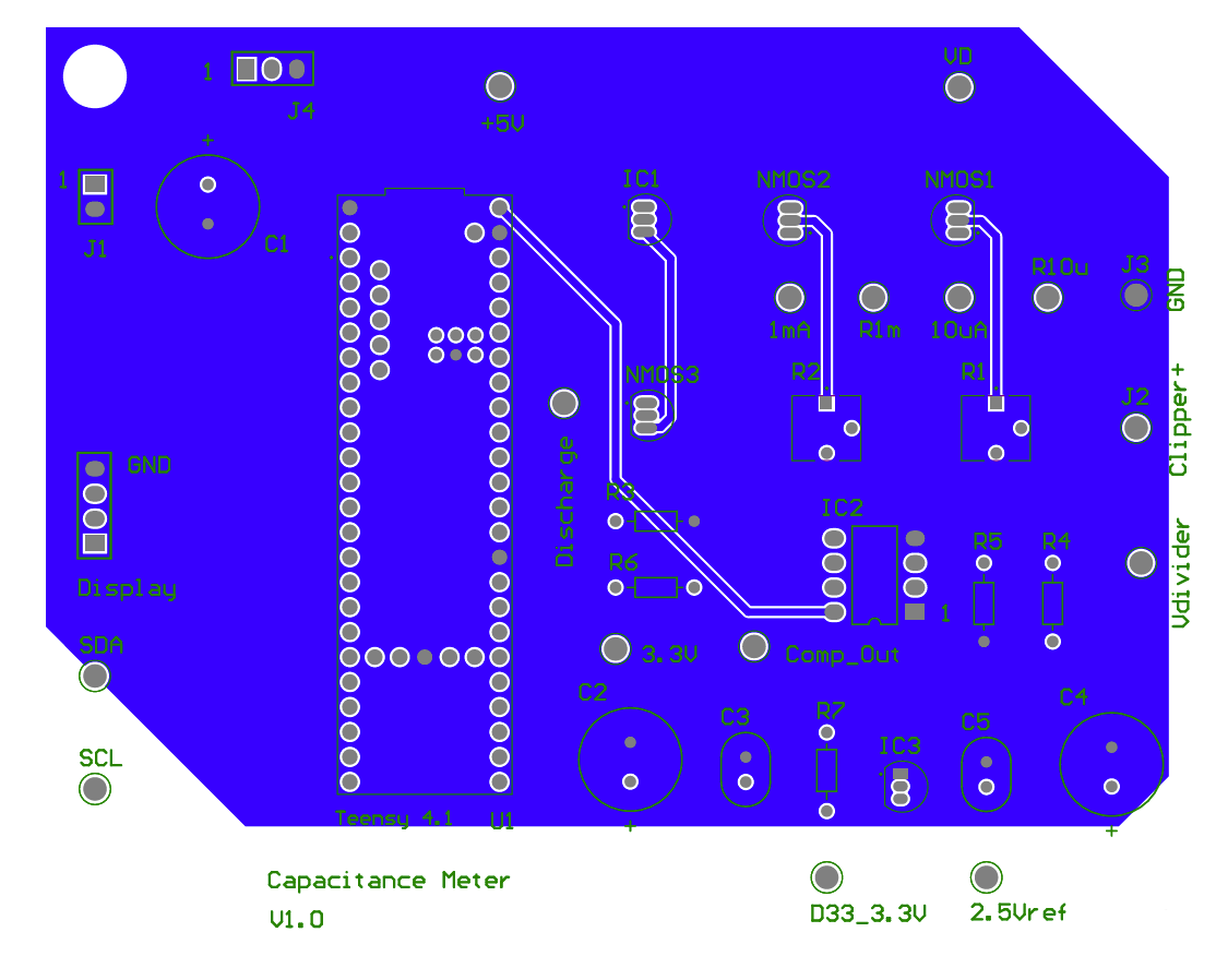Capacitance Meter Bottom Layer