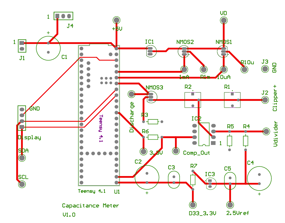 Capacitance Meter Top Layer