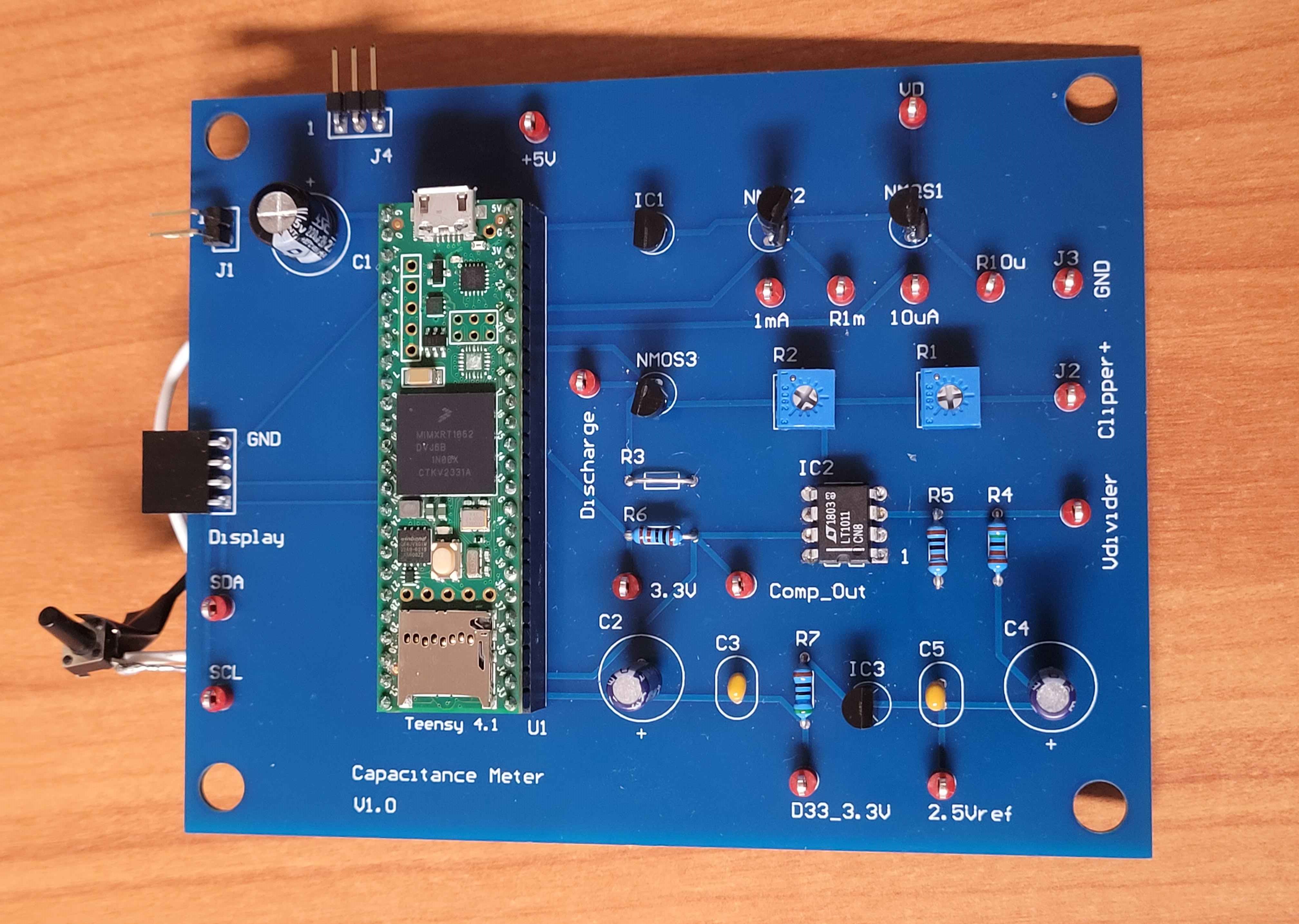 Capacitance Meter Cover