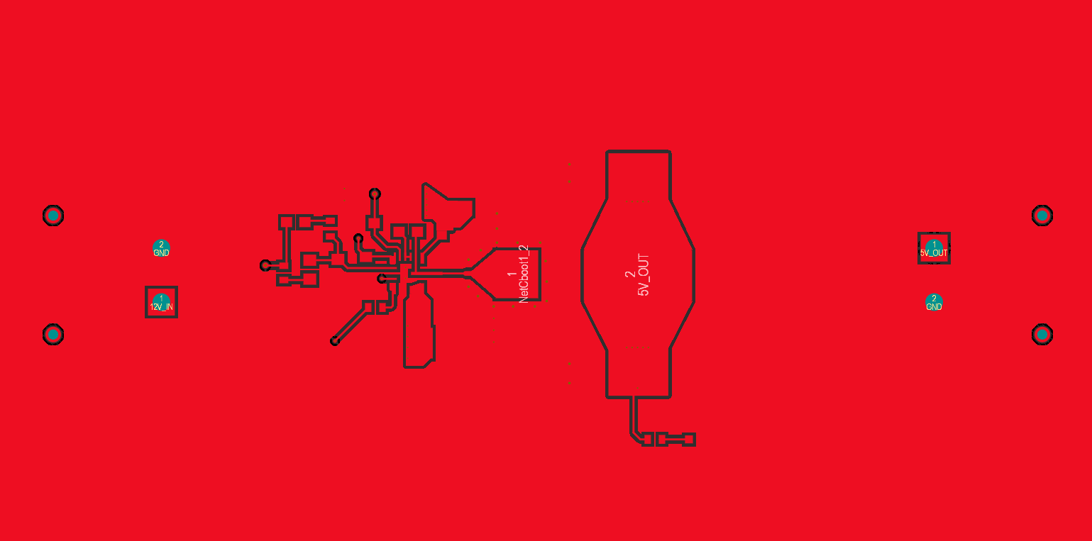 Buck PCB Top Layer