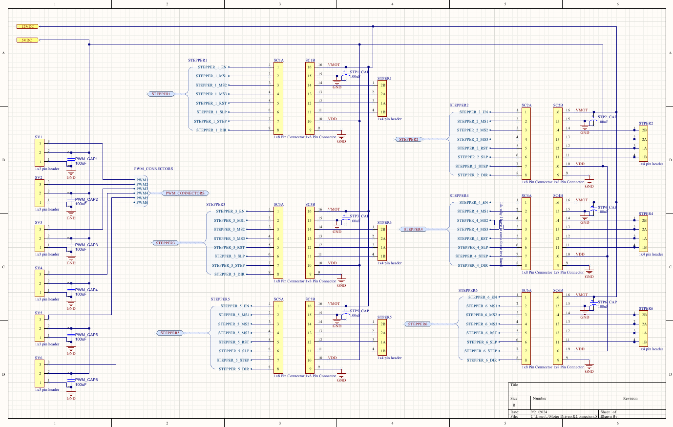 Connectors Schematic