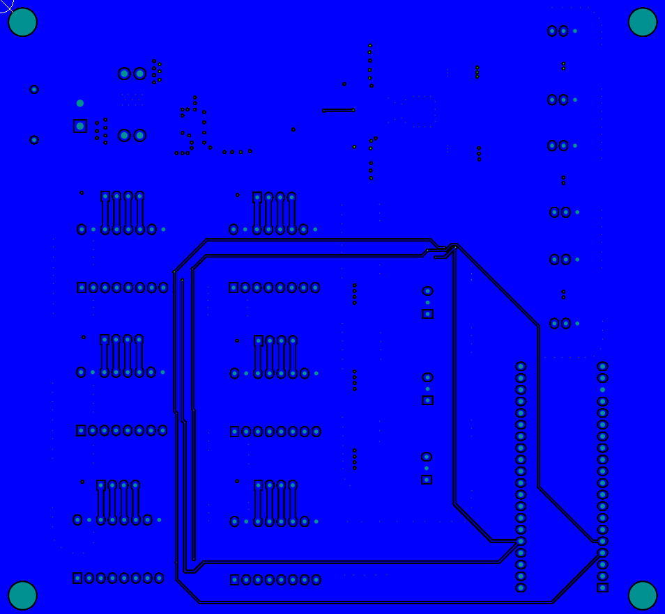 Motherboard Bottom Layer