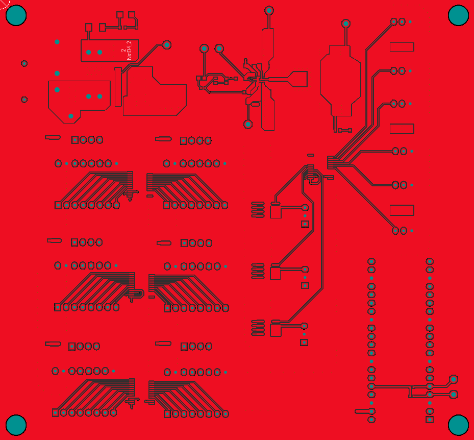 Rover Main Control PCB Top Layer